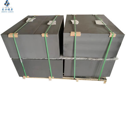 qualité  1.85 g/cm3 Dark Grey Fuel Cell Graphite 12µm Grain Size Bipolar Plate Graphite usine