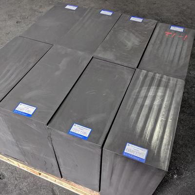 Bloc de graphite isostatique à haute densité 1,85 g/cm3 Matériau de plaque bipolaire à haute densité