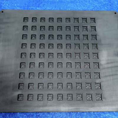Bloc de graphite de carbone à haute densité 125 MPa pour la croissance du silicium dans les semi-conducteurs