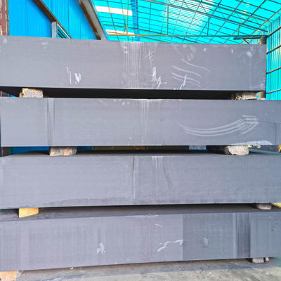Taille de grain de bloc de graphite de silicium gris foncé de 12 μm dans l'industrie photovoltaïque solaire