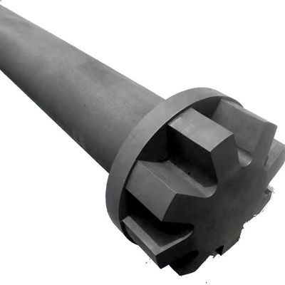 Bloc de soudage en graphite noire de 30 Mpa pour rotors de dégazage à l'alumine