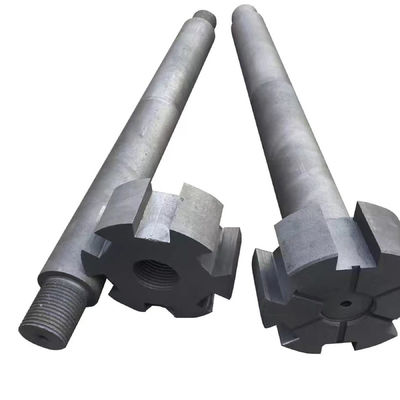 Bloc de soudage en graphite noire de 30 Mpa pour rotors de dégazage à l'alumine