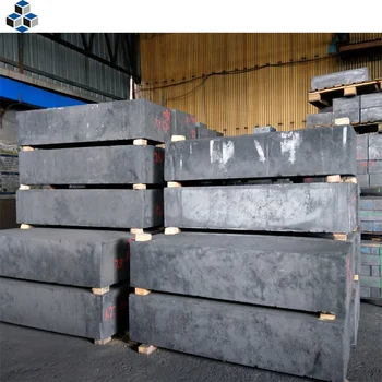 Bloc de soudage en graphite noire de 30 Mpa pour rotors de dégazage à l'alumine