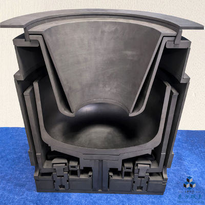 Graphite de synthèse isostatique de grande taille 60 HSD Haute stabilité chimique