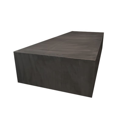 1.71 G/Cm3 Bloc isostatique de graphite gris foncé pour l'industrie des MDE
