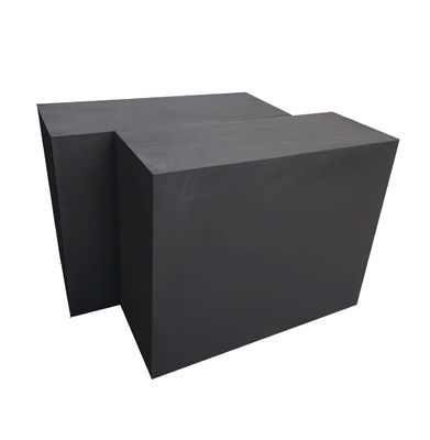1.71 G/Cm3 Bloc isostatique de graphite gris foncé pour l'industrie des MDE