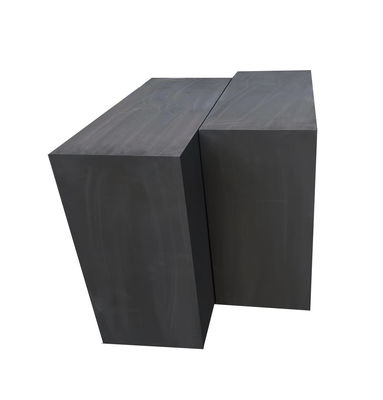 Bloc de graphite au carbone gris foncé isostatique Graphite hautement pur