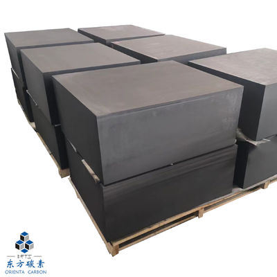 Bloc isostatique de graphite lisse de 12 μm, taille de grain, avec un point de fusion élevé