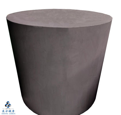 Blocs de graphite en silicium polycristallin gris foncé 50 Mpa résistance à la flexion