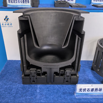 Blocs de graphite isostatique lisse de 100 Mpa pour la croissance du silicium cristallin