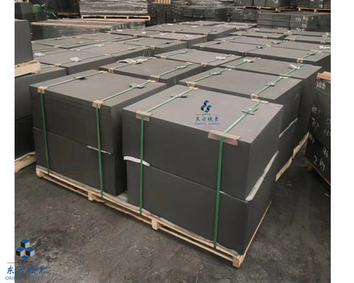 12 μm Taille de grain Élément chauffant isostatique Blocs de graphite Haute stabilité chimique