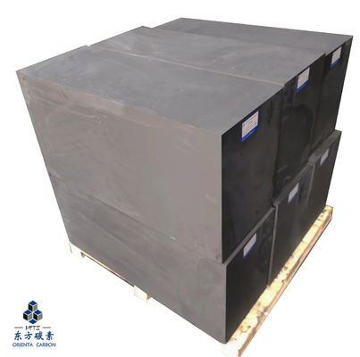 Graphite semi-conducteur à haute densité 120 Mpa Bloc de graphite isostatique lisse