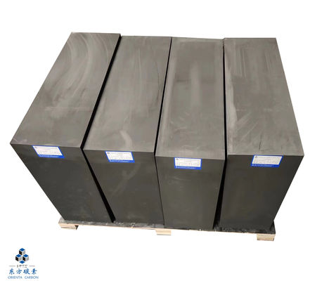 Graphite semi-conducteur à haute densité 120 Mpa Bloc de graphite isostatique lisse