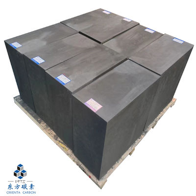 Graphite semi-conducteur à haute densité 120 Mpa Bloc de graphite isostatique lisse