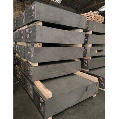 Bloc de graphite à pile à combustible isostatique à haute densité 12 μm pour plaque bipolaire