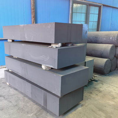 Graphite gris foncé EDM à faible perte Bloc isostatique de graphite 1,78 g/cc Densité