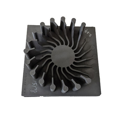 Graphite gris foncé EDM à faible perte Bloc isostatique de graphite 1,78 g/cc Densité