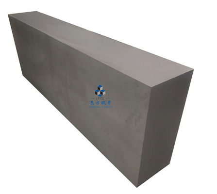 Bloc de graphite de carbone de grande taille 110 Mpa Résistance à haute température