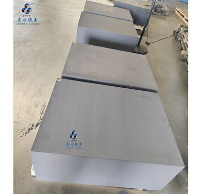 Bloc de graphite de carbone de grande taille 110 Mpa Résistance à haute température