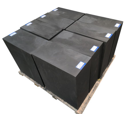 115 Mpa Bloc de graphite gris foncé isostatique avec résistance à haute température