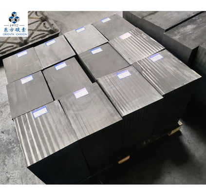 115 Mpa Matériaux de bloc de graphite 8 μm Produits de graphite Haute stabilité chimique