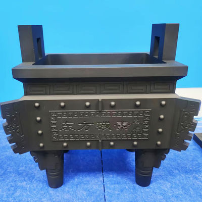 12 μm Taille de grain Crucibles Graphite Isostatique Graphite Bloc Haute stabilité chimique