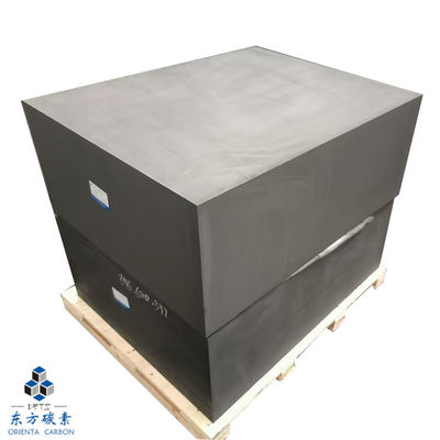 Lubrifiant graphite de haute pureté / bloc de diapositive Graphite à grains fins Bloc d'électrode de graphite de carbone
