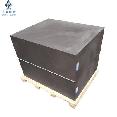 Lubrifiant graphite de haute pureté / bloc de diapositive Graphite à grains fins Bloc d'électrode de graphite de carbone