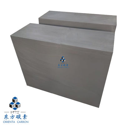 Lubrifiant graphite de haute pureté / bloc de diapositive Graphite à grains fins Bloc d'électrode de graphite de carbone