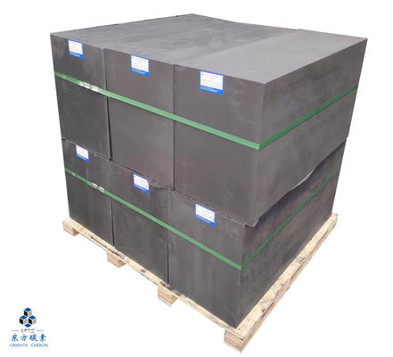 Lubrifiant graphite de haute pureté / bloc de diapositive Graphite à grains fins Bloc d'électrode de graphite de carbone