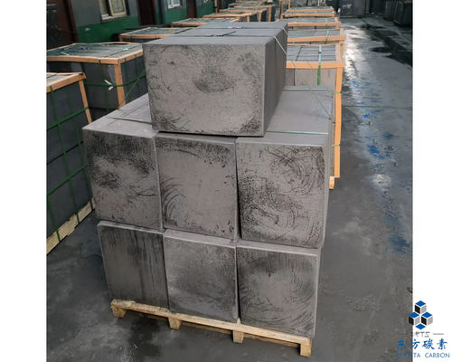 Lubrifiant graphite de haute pureté / bloc de diapositive Graphite à grains fins Bloc d'électrode de graphite de carbone