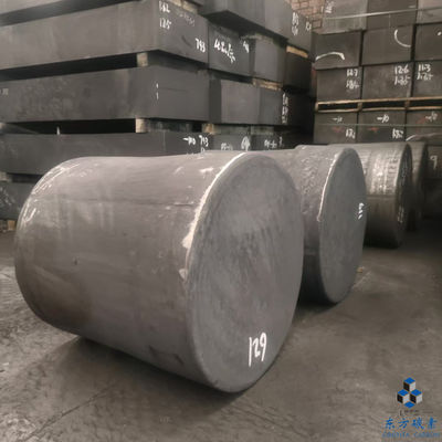 Une résistance à haute température de bonne qualité, un bloc de graphite de carbone de grande taille pour la coulée