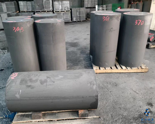 Bloc de graphite pour cathode et anode de batterie au lithium