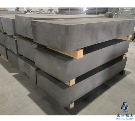 1600*800*350 Bloc de graphite de haute pureté avec une expansion thermique inférieure