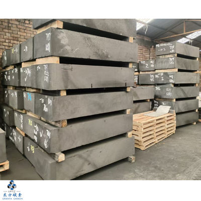 1600*800*350 Bloc de graphite de haute pureté avec une expansion thermique inférieure
