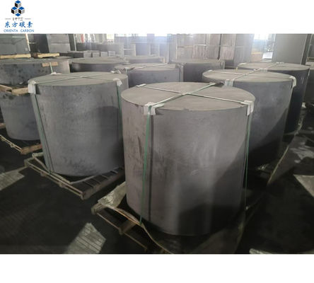 Cylindre de graphite de qualité OCY-12 pour le chauffage, le frittage, la fusion dans le champ thermique