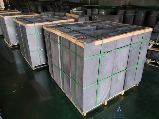 Les blocs de graphite pour graphite Sagger est une boîte de matériau sintré.