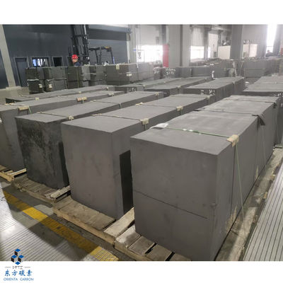 Bloc de graphite de qualité OCY-12 pour le moule de frittage dans l'industrie solaire photovoltaïque